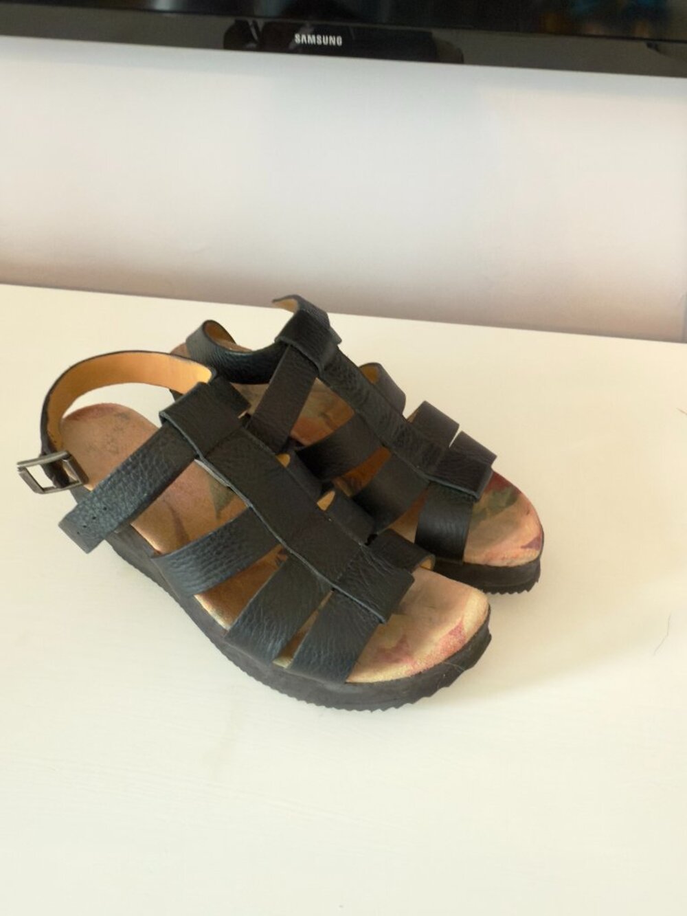 Fluevog Prepare Wedge Liu Sandals